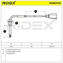 Sensor, exhaust gas temperature