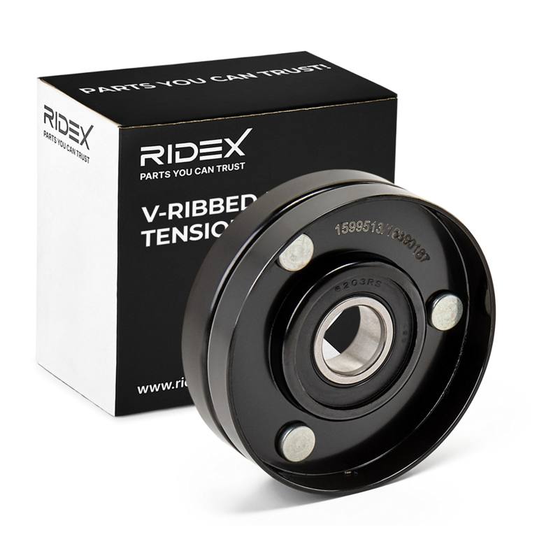 Tensioner Pulley, V-ribbed belt