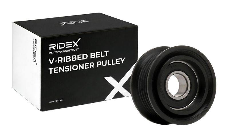 Tensioner Pulley, V-ribbed belt