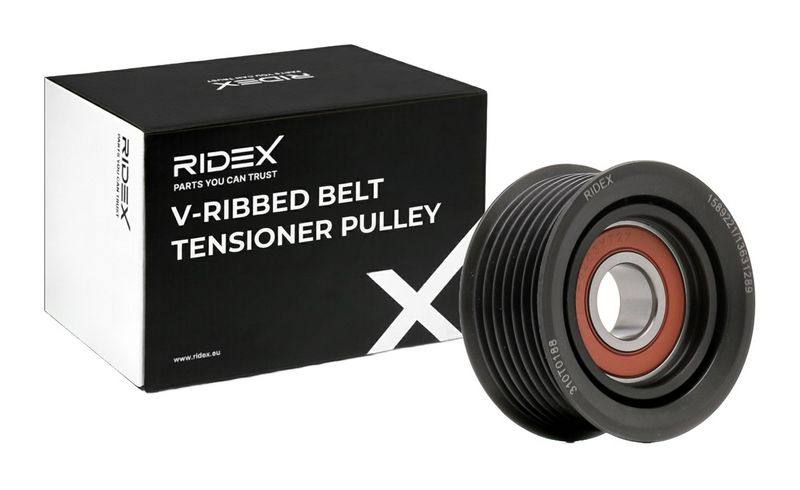 Tensioner Pulley, V-ribbed belt