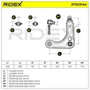 Control/Trailing Arm, wheel suspension