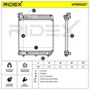 Radiator, engine cooling