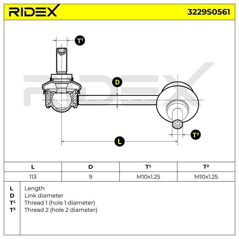 Link/Coupling Rod, stabiliser bar