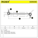 Link/Coupling Rod, stabiliser bar