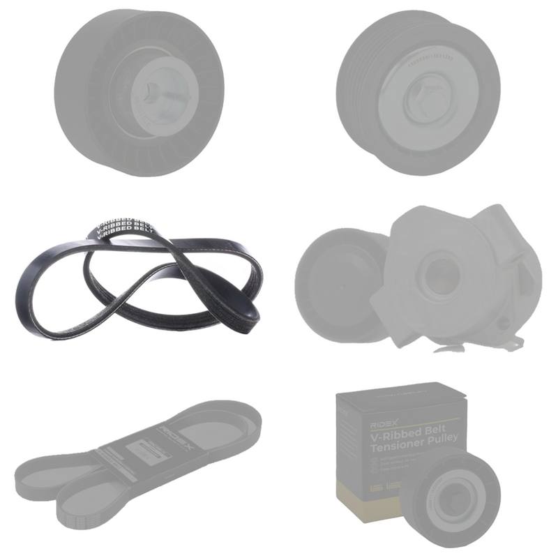 V-ribbed Belt Set