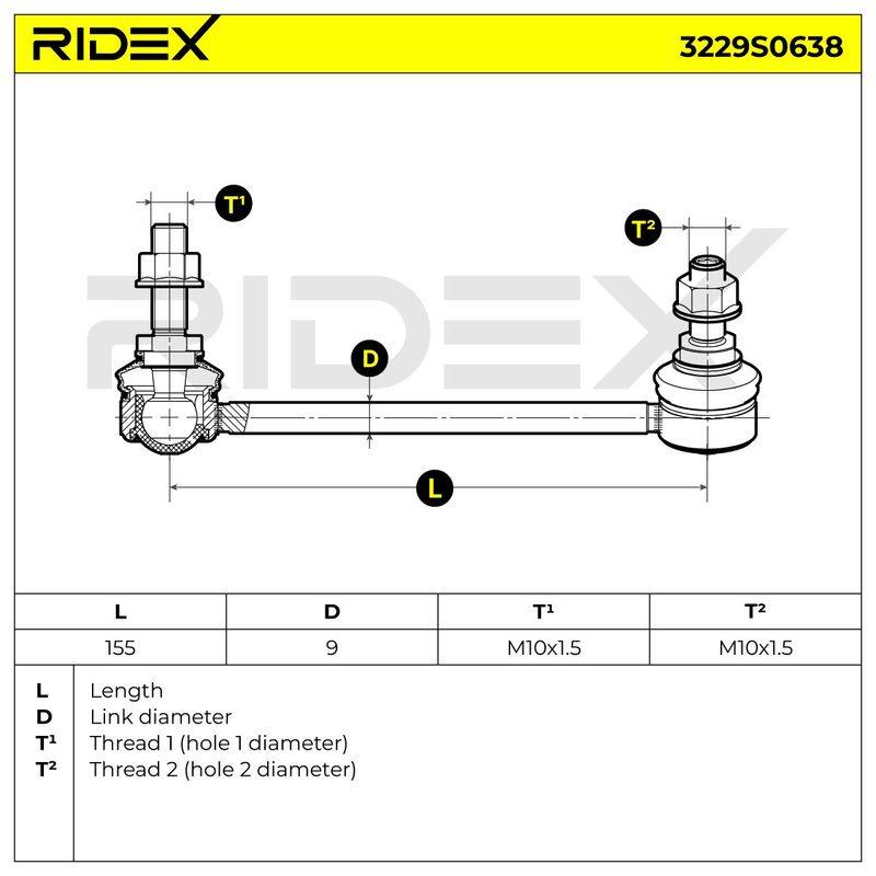 Link/Coupling Rod, stabiliser bar