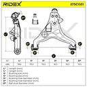 Control/Trailing Arm, wheel suspension