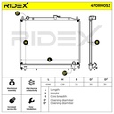 Radiator, engine cooling