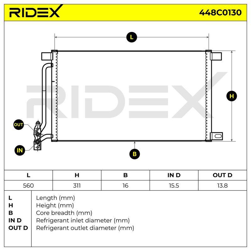 Condenser, air conditioning