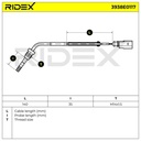 Sensor, exhaust gas temperature