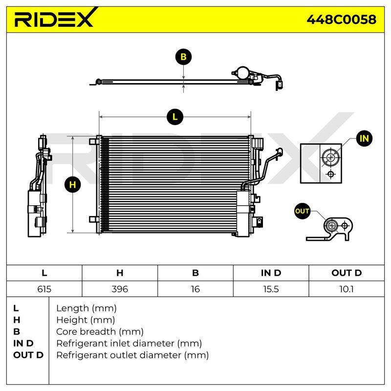Condenser, air conditioning