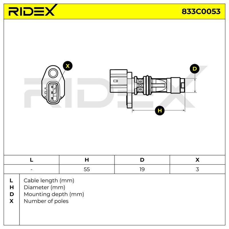 Sensor, crankshaft pulse