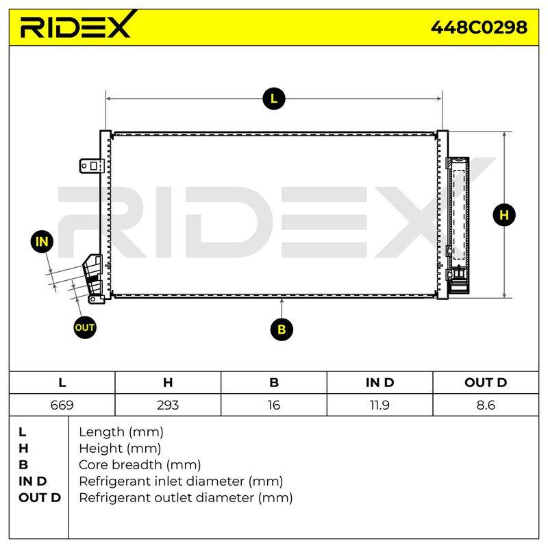 Condenser, air conditioning