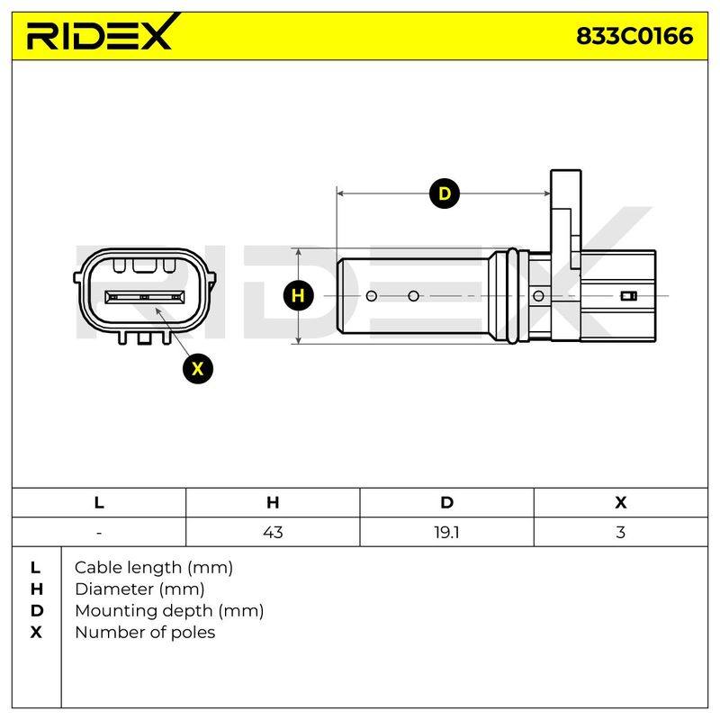 Sensor, crankshaft pulse