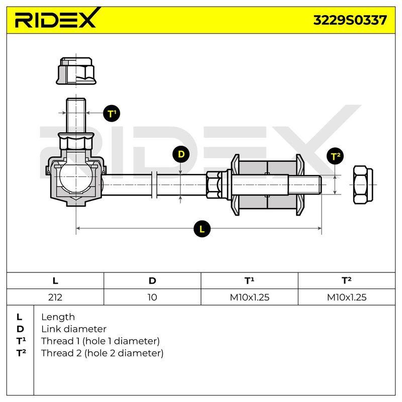 Link/Coupling Rod, stabiliser bar