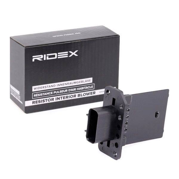 Resistor, interior blower
