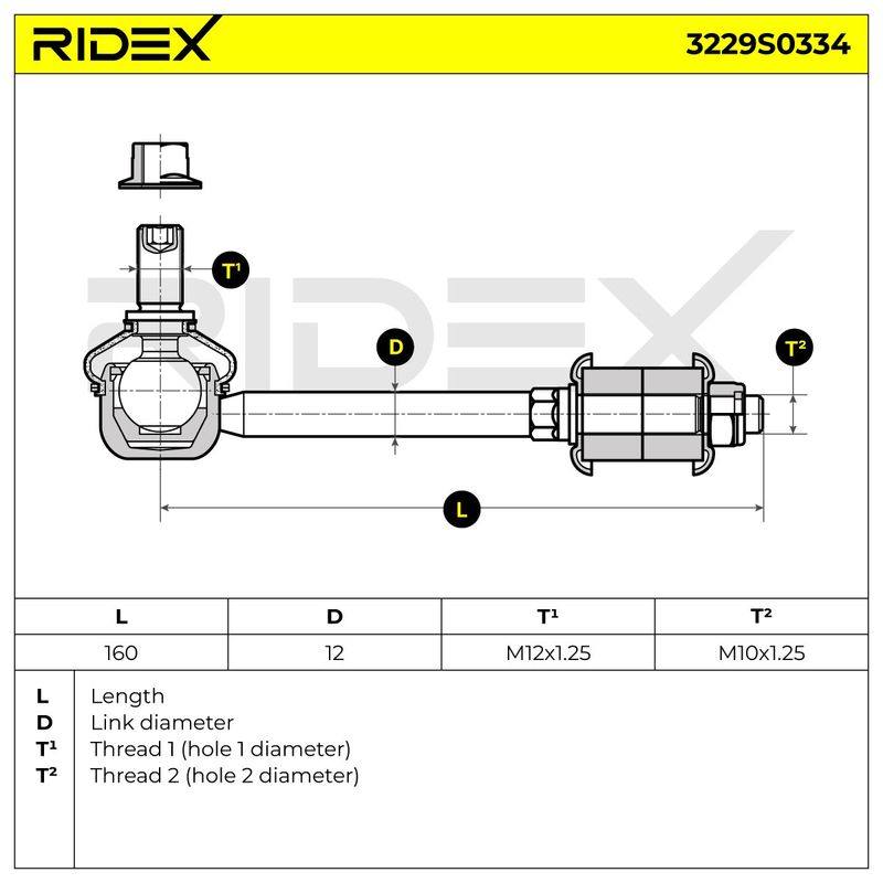 Link/Coupling Rod, stabiliser bar