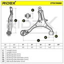 Control/Trailing Arm, wheel suspension