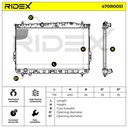 Radiator, engine cooling