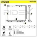 Radiator, engine cooling