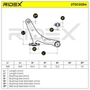 Control/Trailing Arm, wheel suspension