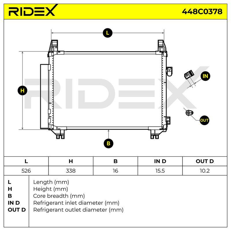 Condenser, air conditioning