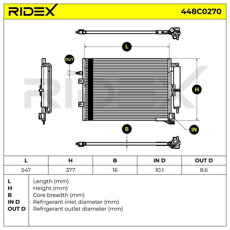 Condenser, air conditioning