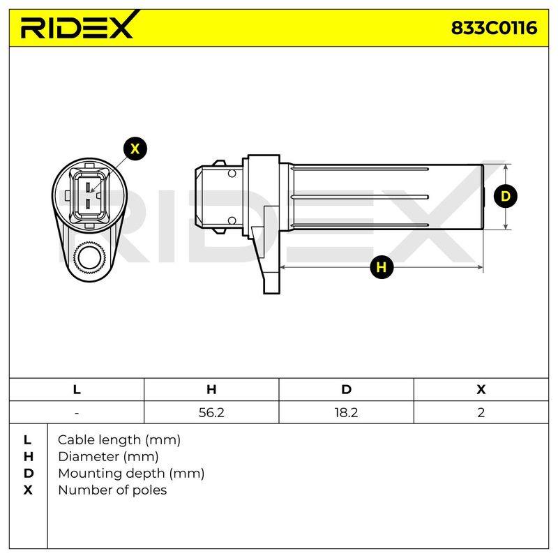 Sensor, crankshaft pulse