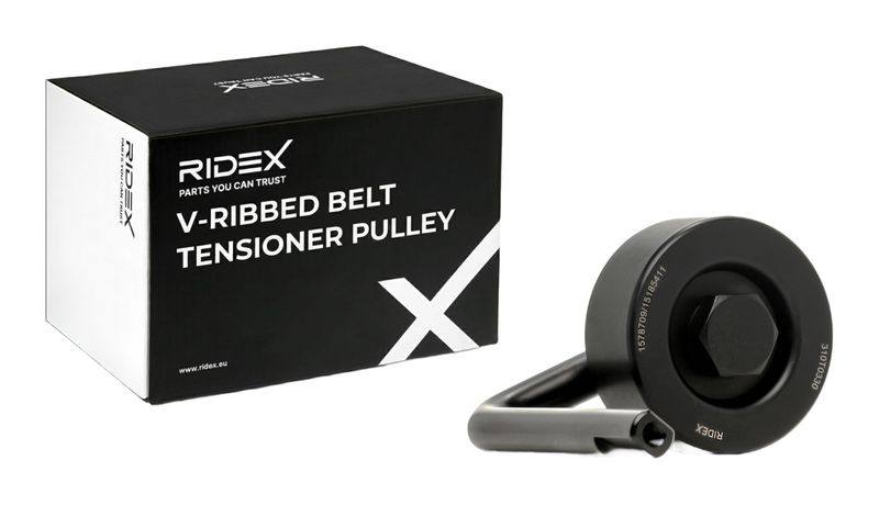 Tensioner Pulley, V-ribbed belt