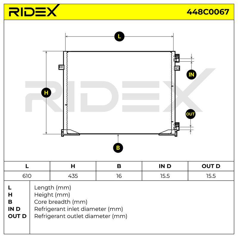 Condenser, air conditioning