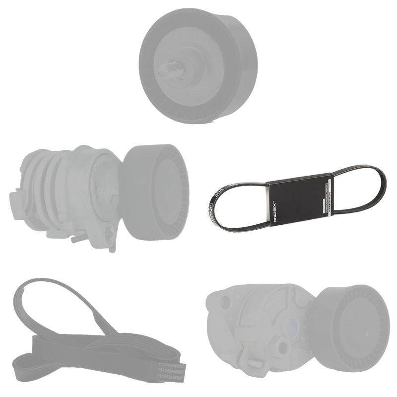 V-ribbed Belt Set