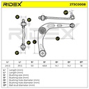 Control/Trailing Arm, wheel suspension