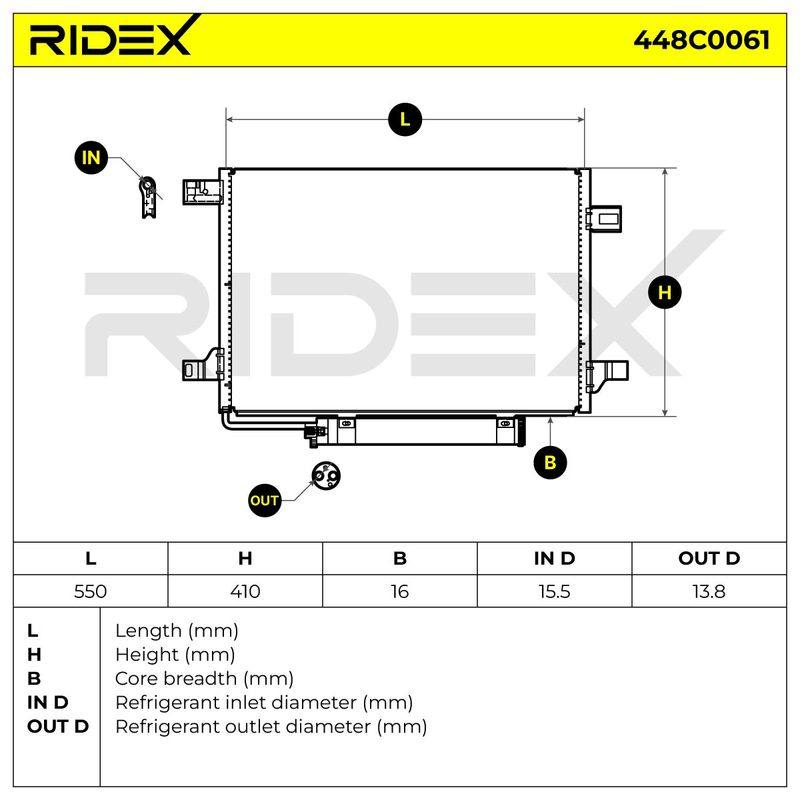 Condenser, air conditioning