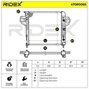 Radiator, engine cooling
