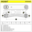 Control/Trailing Arm, wheel suspension