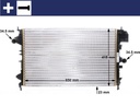 Radiator, engine cooling