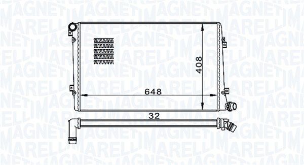 Radiator, engine cooling