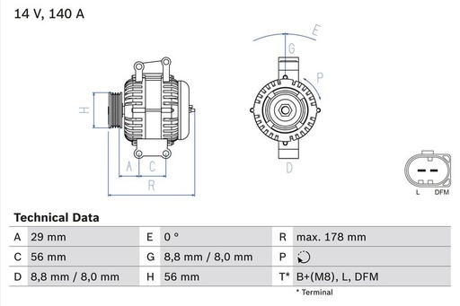 [SUPP-30-0986046180] Alternator