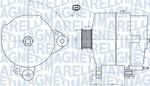 [SUPP-95-063731817010] Alternator