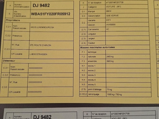 BMW 320 1998.0 cc Automatic (2023)
