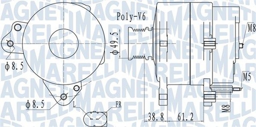 [SUPP-95-063732137010] Alternator