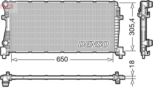 [SUPP-66-DRM02017] Radiator, engine cooling