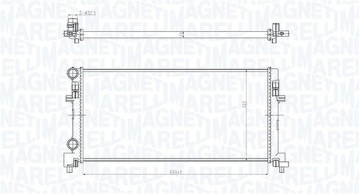 [SUPP-95-350213166200] Radiator, engine cooling