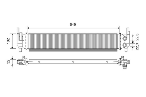[SUPP-21-701362] Radiator, engine cooling