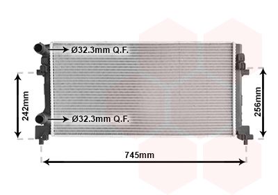 [SUPP-36-58012340] Radiator, engine cooling