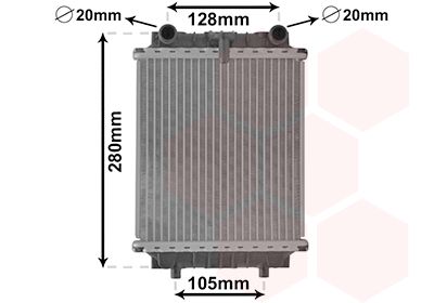 Radiator, engine cooling