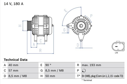 [SUPP-30-0986083850] Alternator