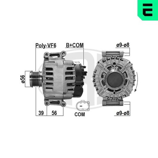 [SUPP-234-209631] Alternator