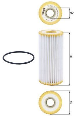 [SUPP-287-OX1217D] Oil Filter