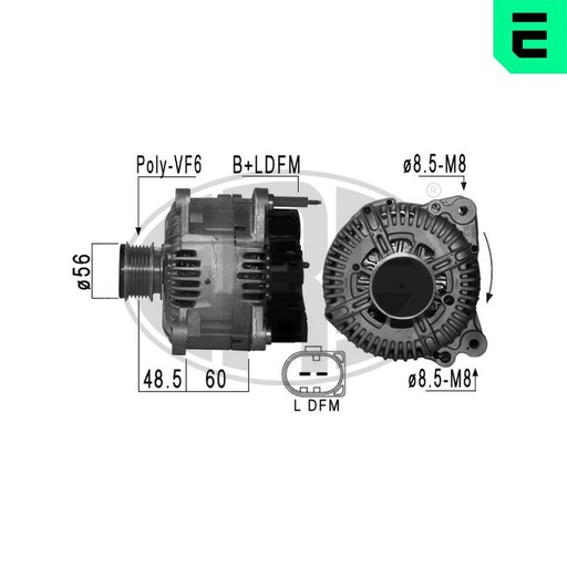 [SUPP-234-210898] Alternator